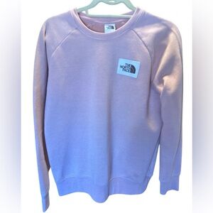 The North Face Light Pink Crewneck sweatshirt size M